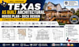 prepare texas as built architectural house plan deck design construction drawing