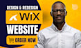redesign wix website, wix website SEO, modern wix website design