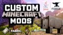 code custom minecraft mods for forge and fabric