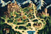 design a map in vector format and location map
