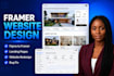 design framer website redesign framer landing page fix framer website