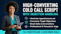 write a high converting cold call script with objection handling for IT agency