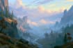 design amazing fantasy landscape