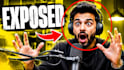 design mrbeast style viral podcast thumbnail with secret revealed text