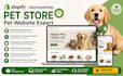 shopify dropshipping pet store pet website shopify expert shopify store design