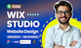 design or redesign a professional wix studio website
