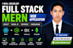 build custom website full stack frontend and backend