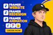 do framer website, framer website animation, figma to framer, framer website