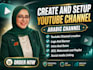 create and setup youtube channel