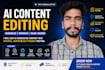 humanize ai content and make it natural