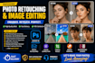 do professional photo retouching and image editing