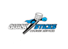 create a professional shipping and courier logo