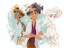 design a cartoon character
