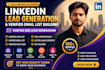 linkedin b2b lead generation ,verified email list building