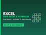 do excel data entry , formulas and pivot tables