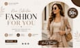 design canva fashion social media posts