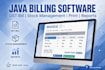 develop java  billing software for shop