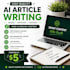 write generated blog post and articles