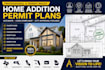 tx, ma, ca, fl, pa, ga home addition permit plans