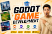 develop high quality 2d or 3d godot game, prototype or multiplayer