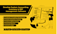 develop your desired software with inventory accounts or erp