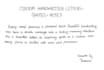 write beautiful handwritten letters, notes, quotes and messages