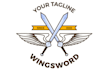 design modarn mysterious sword knight logo