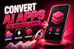 convert lovable, bolt, and emergent app to react native expo