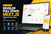 develop a full stack nextjs web application