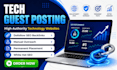 publish tech guest post with dofollow SEO backlinks