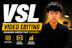 edit a high converting vsl video