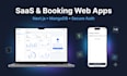 build a saas web app or booking platform with nextjs and mongodb