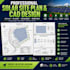 create solar site plan, layout design, cad pv permit drawings