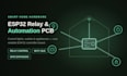 design esp32 smart home relay and automation controller pcb