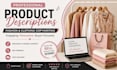 write fashion product description