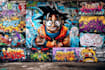 create graffiti pop art canvas designs and murals