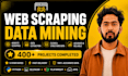 do python web scraping, data extraction and data mining