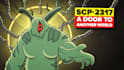 illustrate a horror youtube thumbnail for you