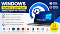 fix windows issues and install any software remotely