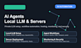 set up ai agents local llm servers and automation