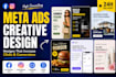 design high converting meta ads creative and facebook ads design