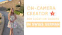 be your blonde swiss video model for your on location shoot
