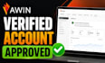 setup and create your awin affiliate account or impact acc