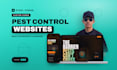 design a high converting pest control business website