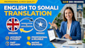 be your english to somali