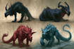 draw fantasy creatures and custom monster illustration