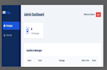 build a responsive website with firebase backend and admin dashboard