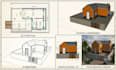 do autocad 2d floor plan, 3d floor plan design and architectural 3d rendering