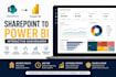 connect sharepoint to power bi and create interactive dashboards