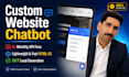 build a budget friendly custom coded chatbot for small business